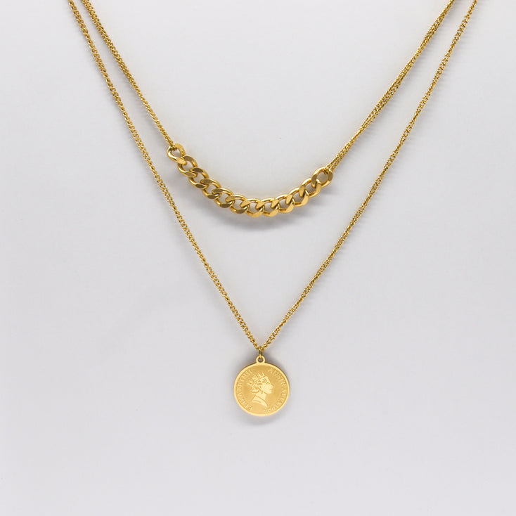 Elizabeth Gold Halskette