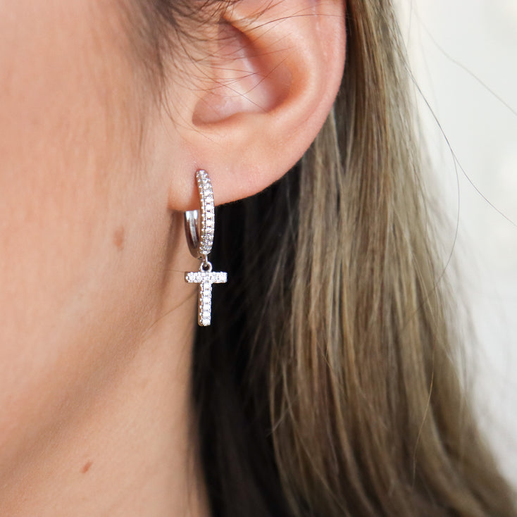 Gabriella Letter Earrings