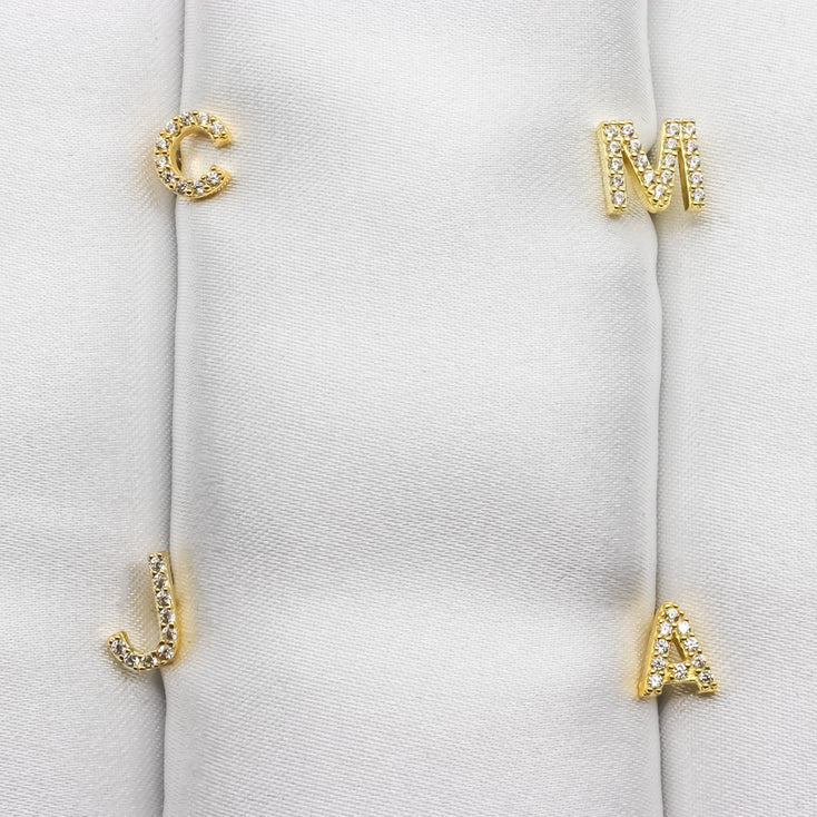 Chloe Letter Earrings